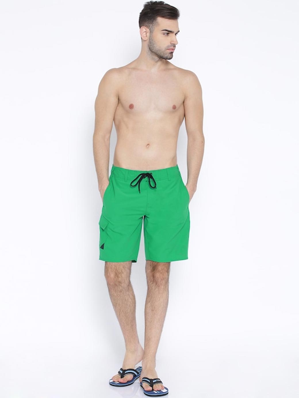 Green Swim Shorts 806907A815